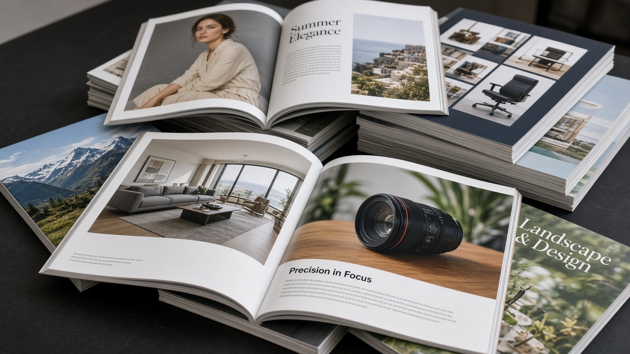 Adana Katalog, Broşür & Dergi Tasarımı
