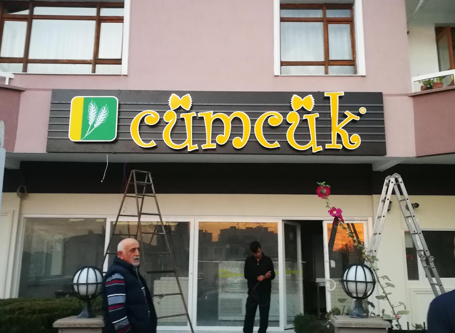 Kompozit kutu harf — BaskıYeri Bartın
